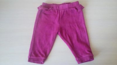 Лот: 6434157. Фото: 1. Велюровые штанишки zara р68. Брюки, шорты, джинсы
