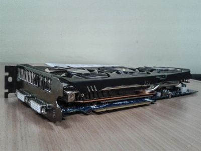 Лот: 3180697. Фото: 1. GigaByte GTX570 Windforce 3x Super... Видеокарты