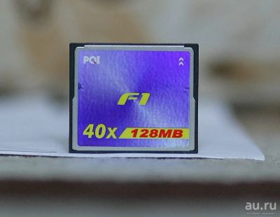 Лот: 14022839. Фото: 1. Compact Flash 128МВ. Карты памяти