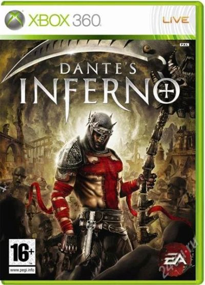 Лот: 2600930. Фото: 1. игра xbox 360 Dante's Inferno... Игры для консолей