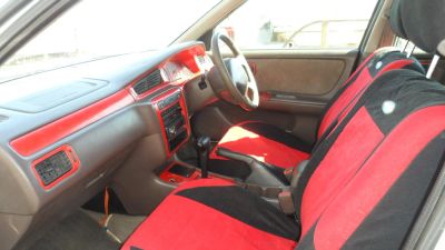 Лот: 3978560. Фото: 1. Nissan Bluebird красный салон... Автомобили