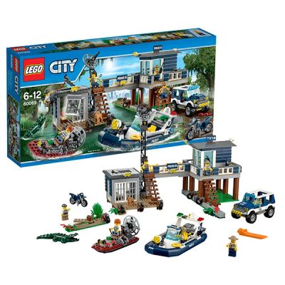 Лот: 6661907. Фото: 1. Lego City Вертолетный патруль. Конструкторы
