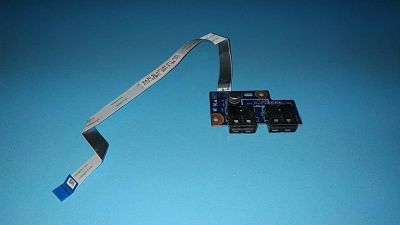 Лот: 16451794. Фото: 1. Б/У плата с разъемами USB на шлейфе... Платы расширения, контроллеры, доп. порты