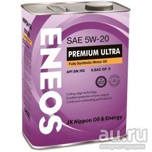 Лот: 8632271. Фото: 1. Eneos Premium Ultra, 5W-20, 4L. Масла, жидкости