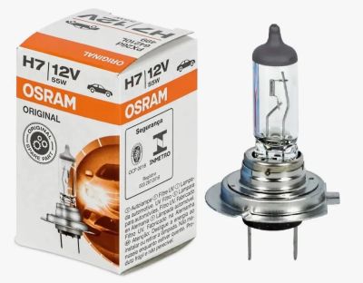 Лот: 23597901. Фото: 1. Лампа H7 Osram 12В 55Вт 64210. Оптика и освещение