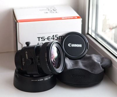 Лот: 6130121. Фото: 1. Canon TS-E 45 mm f/2.8 тилт-шифт... Объективы
