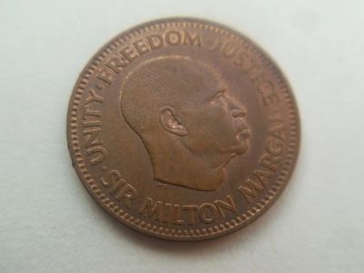 Лот: 10341421. Фото: 1. Сьерра-Леоне 1/2 цента 1964. Африка