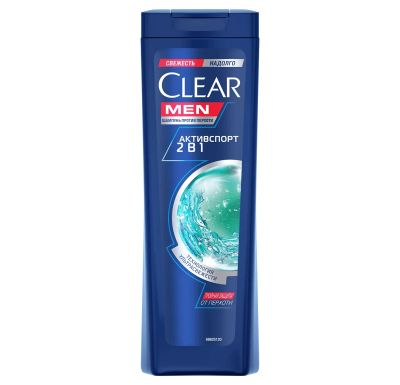 Лот: 23493693. Фото: 1. Шампунь мужской Clear. Уход за волосами 