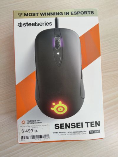 Лот: 19065653. Фото: 1. Мышь проводная Steelseries Sensei... Клавиатуры и мыши