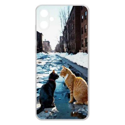 Лот: 25134958. Фото: 1. Чехол Krutoff Clear Case "Мартовские... Чехлы, бамперы