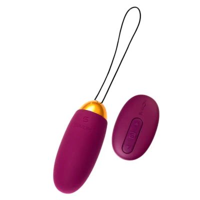 Лот: 20074400. Фото: 1. Виброяйцо Svakom Elva, фиолетовый. Игрушки
