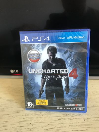 Лот: 11647376. Фото: 1. Uncharted 4 путь вора. Игры для консолей