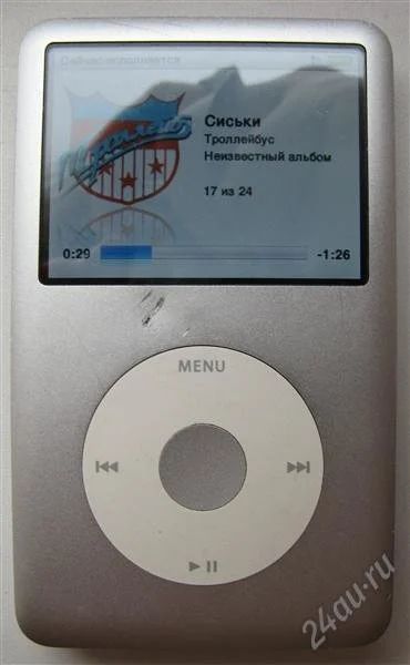 Лот: 1622044. Фото: 1. iPod classic 80Gb 6th generation. Плееры