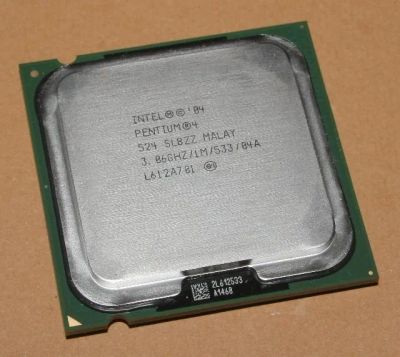 Лот: 4204835. Фото: 1. Процессор Intel Pentium 4 524... Процессоры