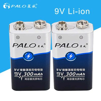 Лот: 14613737. Фото: 1. Батарейка PALO 6F22 006p 9V ni-mh... Батарейки, аккумуляторы, элементы питания