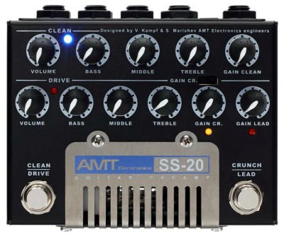 Лот: 10816597. Фото: 1. AMT Electronics SS-20 3-канальный... Гитарные эффекты и комбоусилители