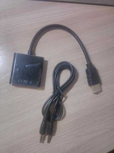 Лот: 8608148. Фото: 1. Переходник адаптер HDMI VGA. Шлейфы, кабели, переходники