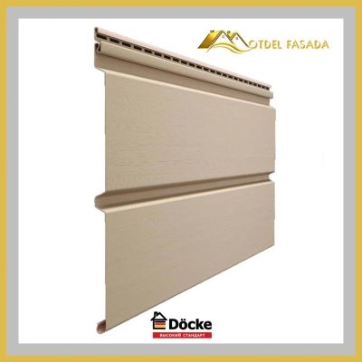 Лот: 17535104. Фото: 1. Сайдинг Docke PREMIUM Брус Крем-брюле... Фасадные материалы, сайдинг