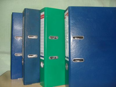 Лот: 10820835. Фото: 1. Папка-регистратор для хранения... Папки, портфели