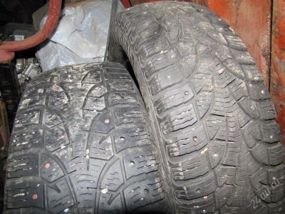 Лот: 2408110. Фото: 1. Pirelli шипы 185*65*15 2 шт. R15. Шины