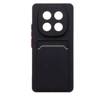 Лот: 25583259. Фото: 1. Чехол Xiaomi Poco X7 Силикон Черный... Чехлы, бамперы