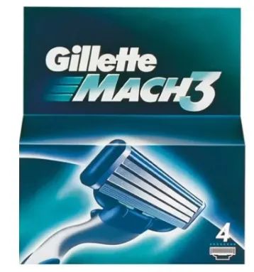 Лот: 20224071. Фото: 1. Кассеты сменные для бритья Gillette... Материалы