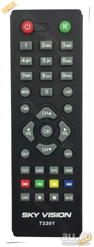 Лот: 15908690. Фото: 1. Пульт SKY VISION T2201. Пульты ДУ