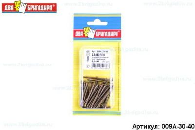 Лот: 18696835. Фото: 1. Саморез 009А-30-40 универсальный... Крепёж