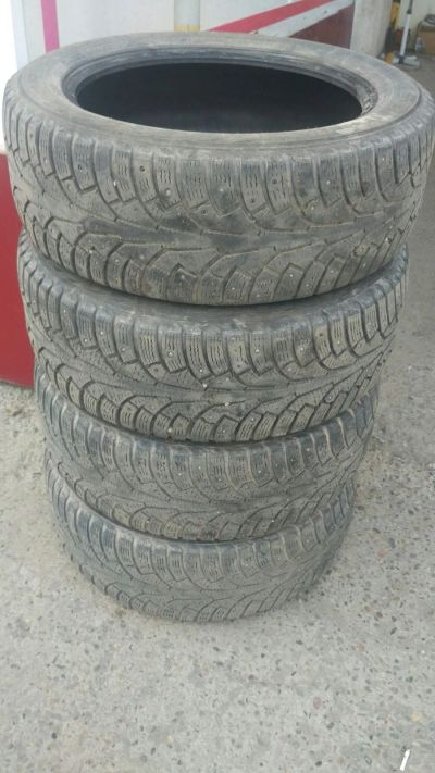 Лот: 15894177. Фото: 1. Шины Nokian Nordman 5 зима 215-55-17. Шины