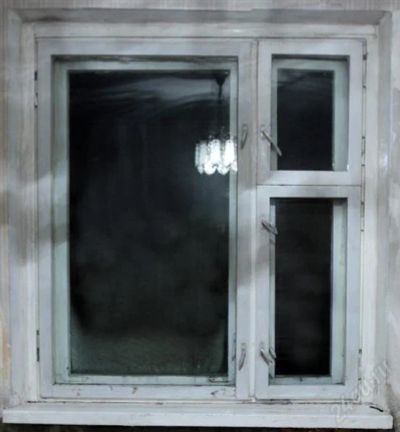 Лот: 1500345. Фото: 1. Деревянные окна из панельного... Фурнитура, комплектующие
