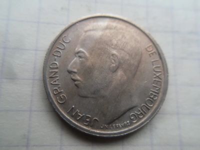 Лот: 21443493. Фото: 1. Люксембург 1 франк 1968. Европа