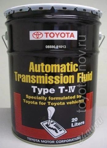 Лот: 1282133. Фото: 1. Toyota T-IV, 20л .Масло для АКПП... Масла, жидкости