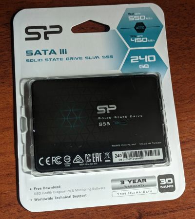 Лот: 18892970. Фото: 1. SSD Silicon Power 240gb. SSD-накопители