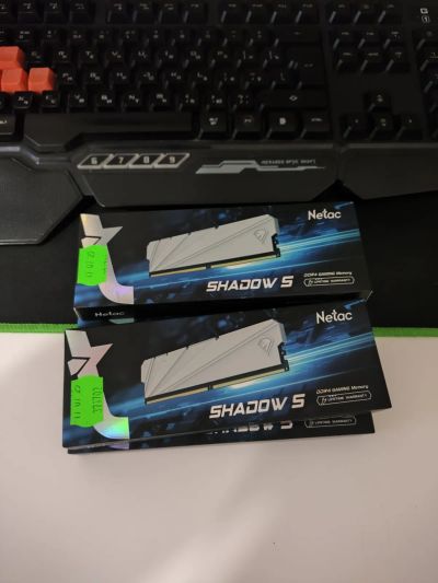 Лот: 25761123. Фото: 1. Память 32Gb (2x16Gb) DDR4 Netac... Оперативная память