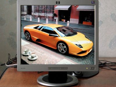Лот: 4503932. Фото: 1. HP L1706. ЖК-мониторы