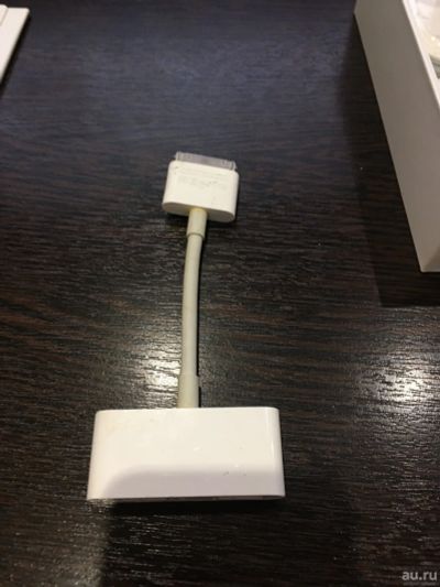 Лот: 16297918. Фото: 1. Apple переходник на HDMI, model... Дата-кабели, переходники