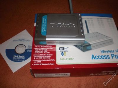Лот: 7162. Фото: 1. Беспроводная точка доступа D-Link... Красноярск