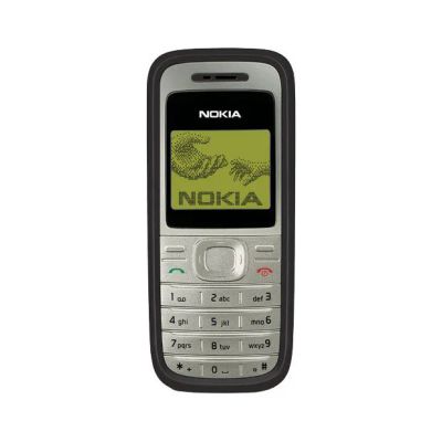 Лот: 7732604. Фото: 1. Nokia 1200 черный. Кнопочные мобильные телефоны
