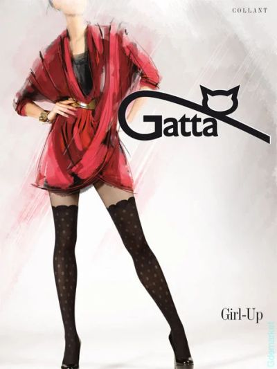 Лот: 8817745. Фото: 1. колготки gatta girl up 21 nero... Колготки, чулки
