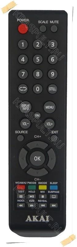 Лот: 15904765. Фото: 1. Пульт AKAI LTA-15A15M ORIGINAL. Пульты ДУ