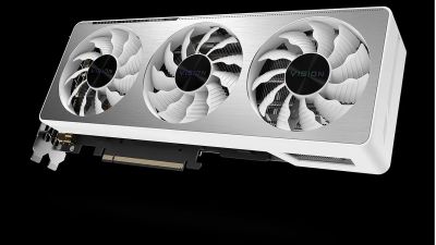 Лот: 17068627. Фото: 1. Видеокарта Gigabyte Vision RTX... Видеокарты