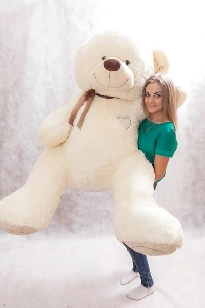 Лот: 9135399. Фото: 1. Плюшевый мишка "I love you" 180см... Подарки на 8 марта
