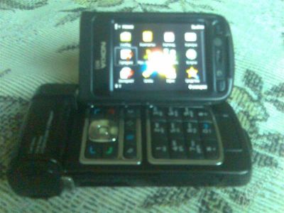 Лот: 712878. Фото: 1. nokia n93 black оригинал обмен... Смартфоны