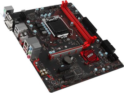Лот: 10484607. Фото: 1. Материнская плата MB MSI B250M... Материнские платы