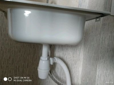 Лот: 13444431. Фото: 1. Стальная раковина для кухни. Раковины, умывальники