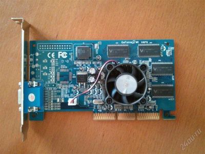 Лот: 2706968. Фото: 1. Видеокарта GeForce 2 MX 200. Видеокарты
