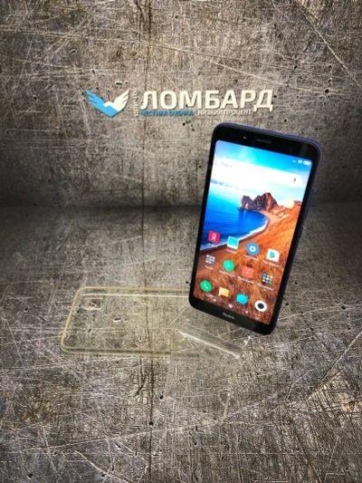 Лот: 16841352. Фото: 1. Смартфон Xiaomi Redmi 7A (М009740... Смартфоны