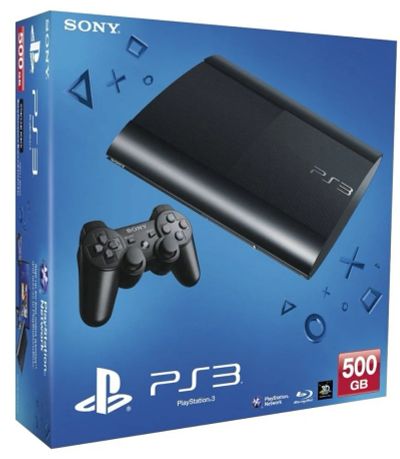 Лот: 12521393. Фото: 1. Playstation 3 SuperSlim 500 Gb... Консоли