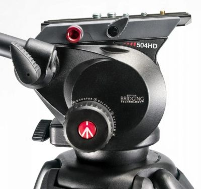 Лот: 7117038. Фото: 1. Штативная видео-головка Manfrotto... Штативы, держатели