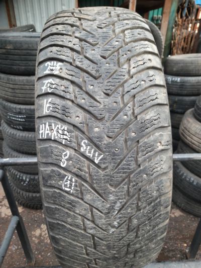 Лот: 23496865. Фото: 1. 1шт 245-70-16 Nokian Hakkapeliitta... Шины